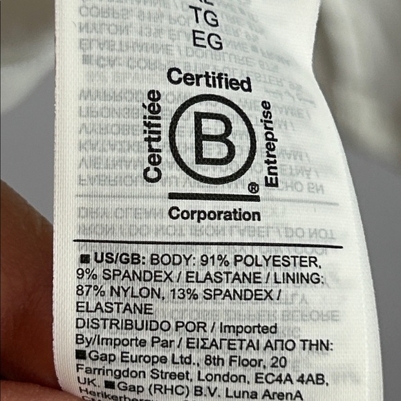 Athleta Sporty Athleisure Long Thumb Hole Sleeve 1/4 Zip Top XL White Athletic - Picture 13 of 14